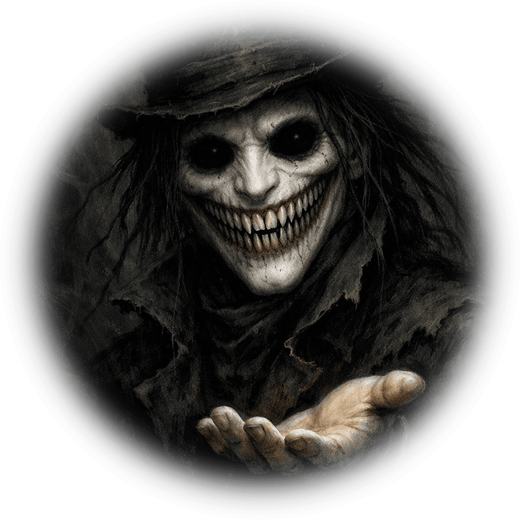 Grimshaw the Collector of Coins extends his hand