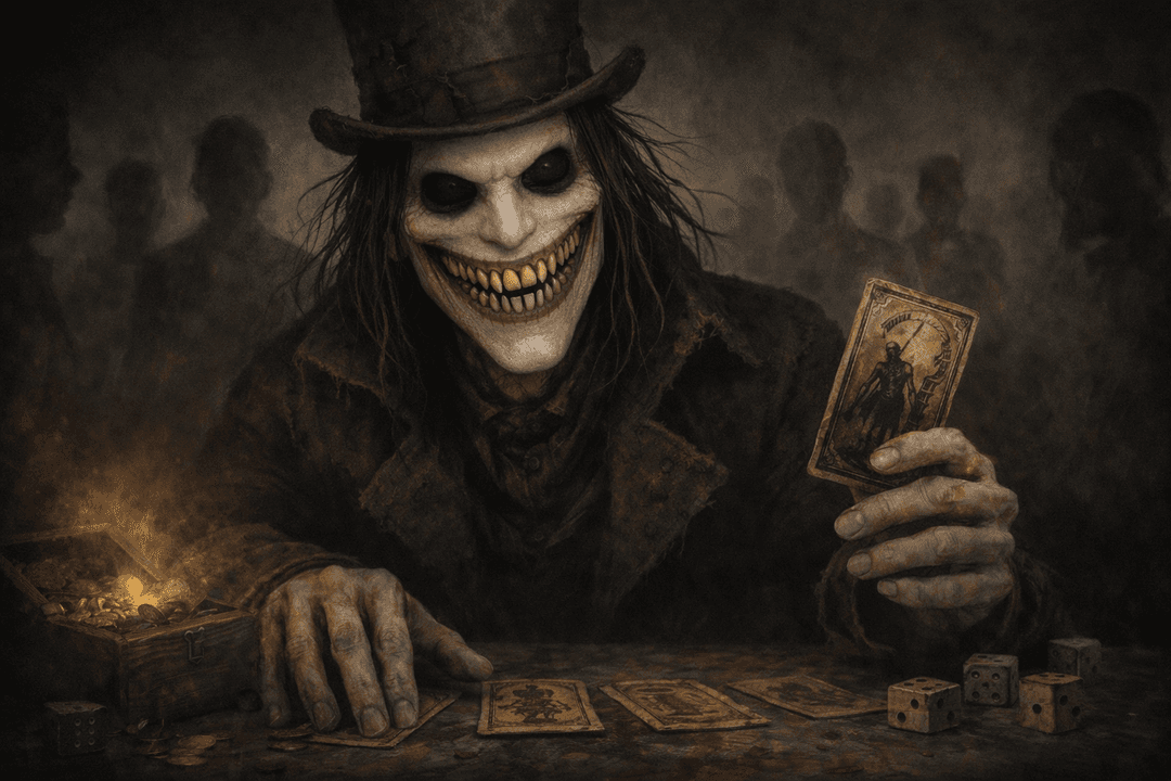 Grimshaw at his table